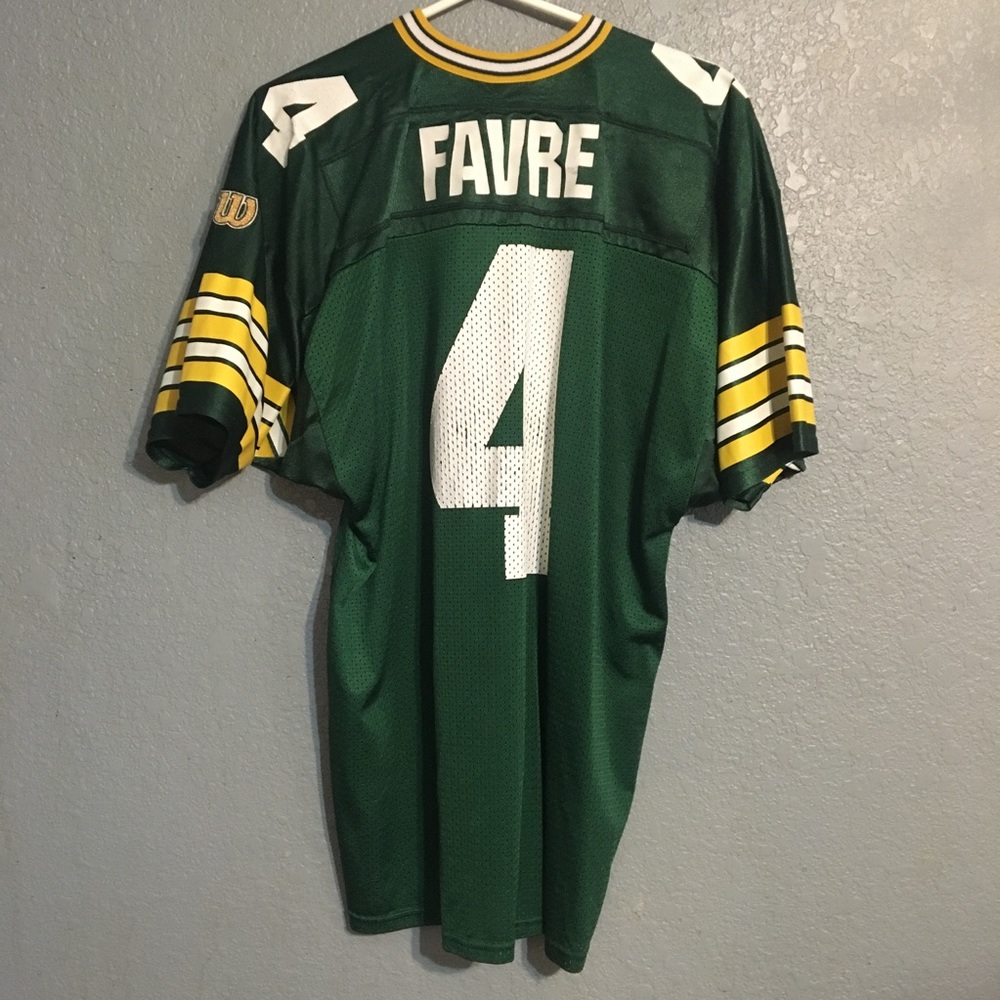 Men’s Wilson NFL Green Bay Favre Jersey (XL)